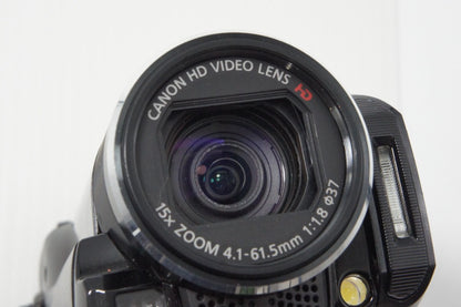 良品 Canon キヤノン iVIS HF M32 デジタルビデオカメラ ブラック 260624ar