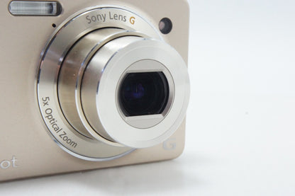 美品 SONY ソニー Cyber-shot DSC-WX1 コンパクトデジタルカメラ ゴールド 元箱付 260624d