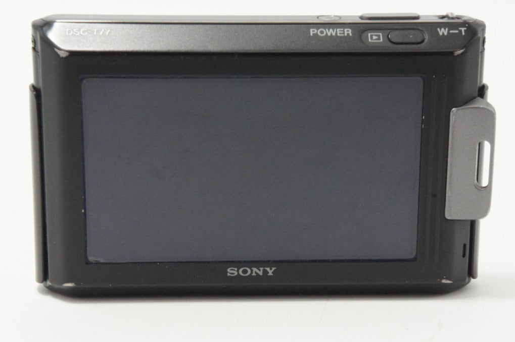 ソニー サイバーショット DSC-T77 ブラック コンパクトデジタルカメラ