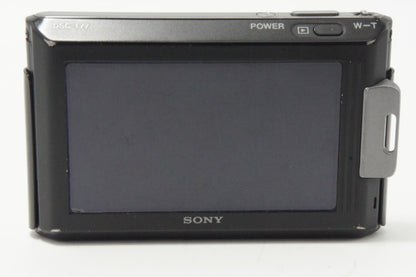 SONY ソニー Cyber-shot DSC-T77 コンパクトデジタルカメラ ブラック 260617c