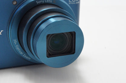 美品 SONY ソニー Cyber-shot DSC-WX300 コンパクトデジタルカメラ ブルー 260624z