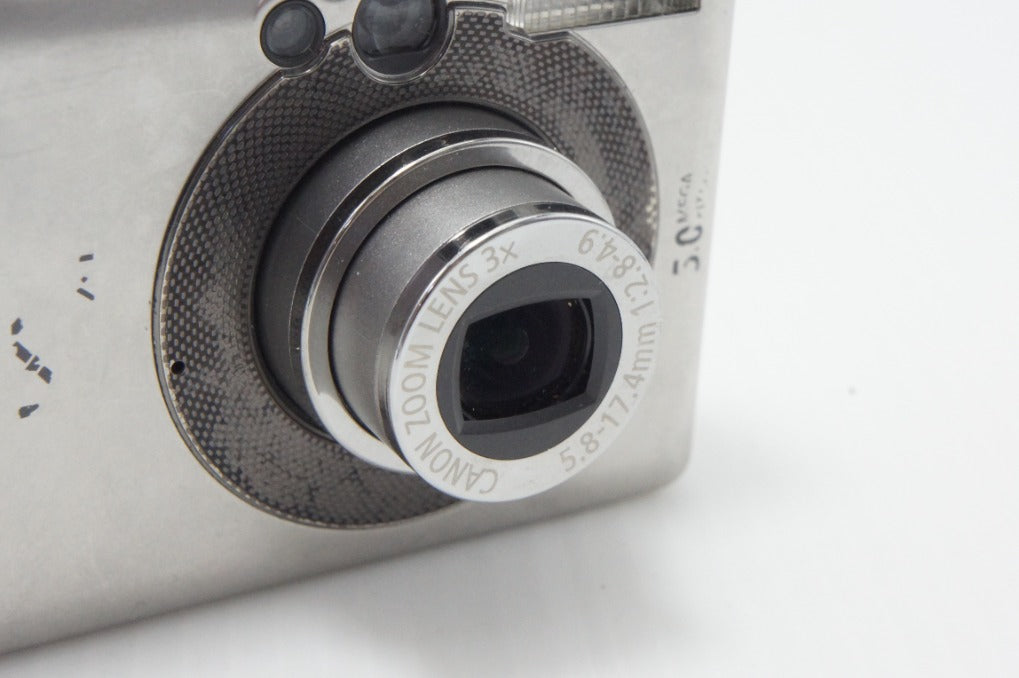 Canon キヤノン IXY DIGITAL 55 コンパクトデジタルカメラ シルバー 260624v