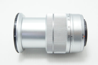 FUJIFILM フジフィルム FUJINON XC 16-50mm F3.5-5.6 OIS ズームレンズ シルバー フード付 260626y