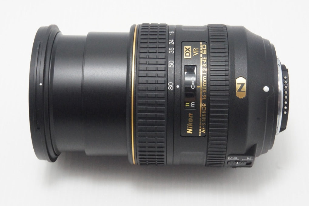 美品 Nikon ニコン AF-S DX NIKKOR 16-80mm F2.8-4E ED VR APS-C ズームレンズ フード付 260616g