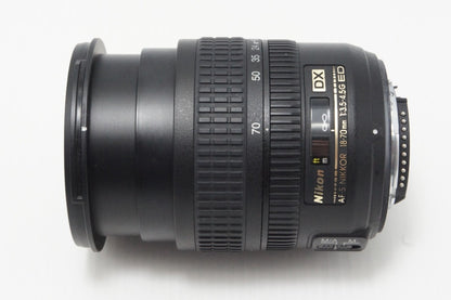 美品 Nikon ニコン AF-S DX ZOOM NIKKOR 18-70mm F3.5-4.5G IF ED APS-C ズームレンズ フード付 260616ao