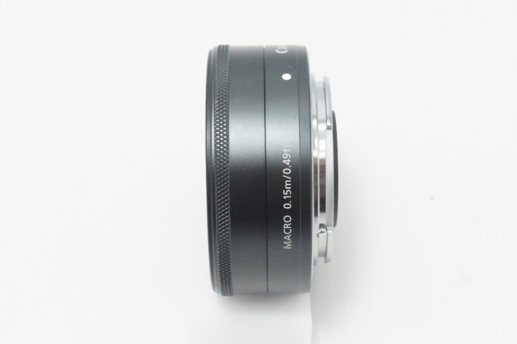 良品 Canon キヤノン EF-M 22mm F2 STM APS-C EF-Mマウント ブラック