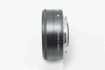 良品 Canon キヤノン EF-M 22mm F2 STM APS-C EF-Mマウント ブラック 単焦点レンズ 260616x