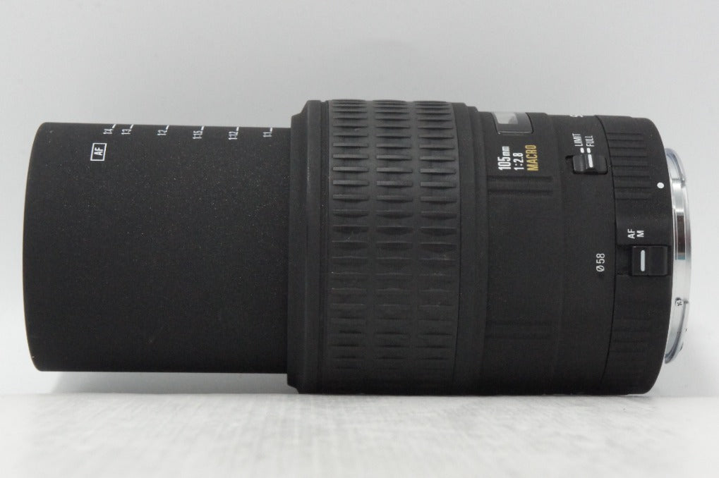 訳あり品 SIGMA シグマ AF 105mm F2.8 EX MACRO Canon キヤノン EFマウント 単焦点レンズ 260616c