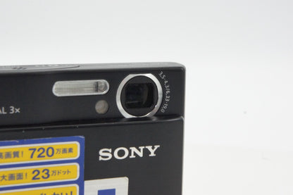 美品 SONY ソニー Cyber-shot DSC-T10 コンパクトデジタルカメラ ブラック 260616aa