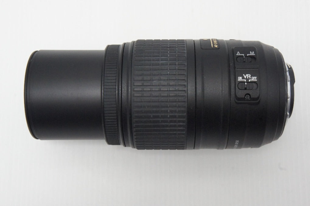 良品 Nikon ニコン AF-S DX NIKKOR 55-300mm F4.5-5.6G ED VR APS-C ズームレンズ フード ポーチ付 260618ad