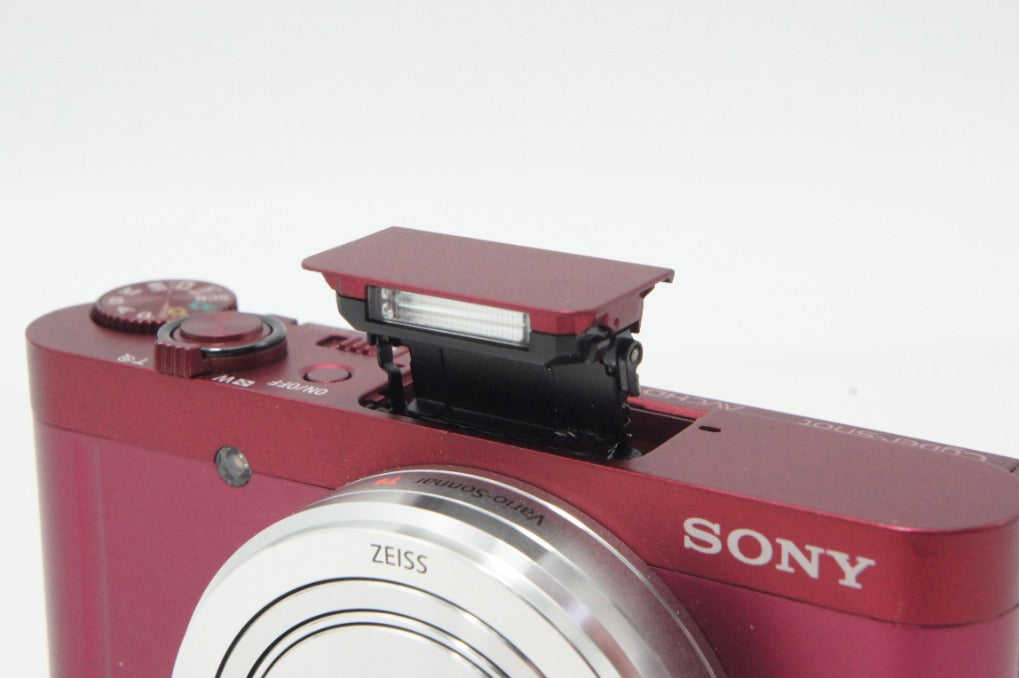 良品 SONY ソニー Cyber-shot DSC-WX500 コンパクトデジタルカメラ レッド 元箱付 260618k