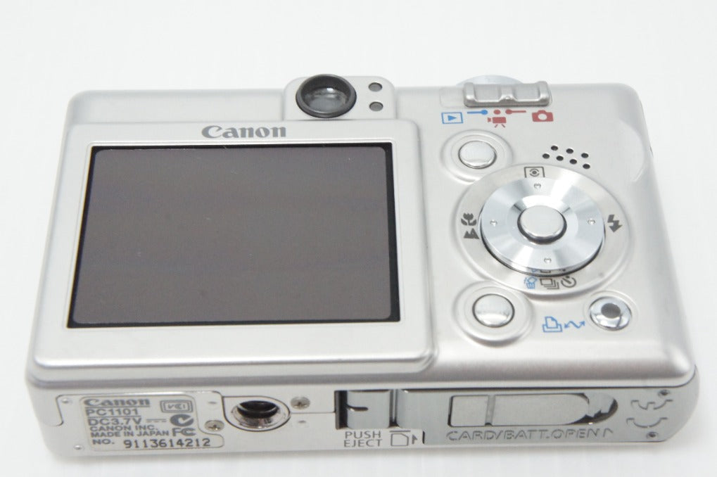 Canon IXY DIGITAL 50 Compact Digital Camera Silver 260618n