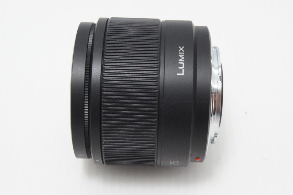 美品 Panasonic パナソニック LUMIX G 25mm F1.7 ASPH. H-H025 マイクロフォーサーズ 単焦点レンズ ブラック 260618ac
