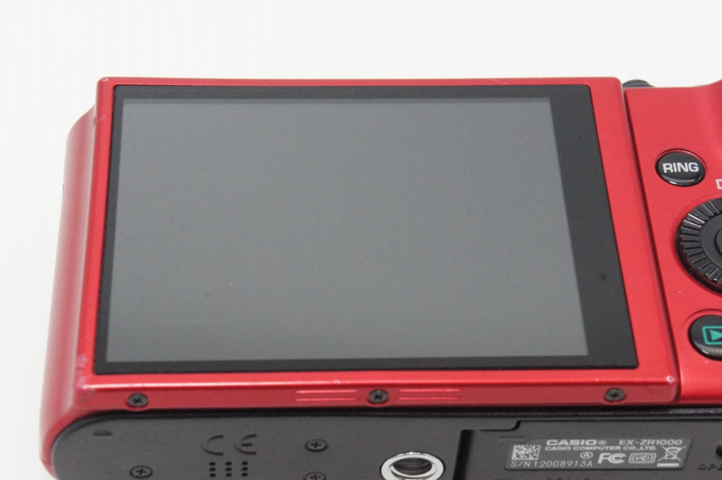 CASIO カシオ EXILIM EX-ZR1000 コンパクトデジタルカメラ レッド 元箱付 260618p