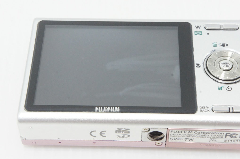 Excellent condition FUJIFILM FinePix Z200fd Compact Digital Camera Pink 260620ac