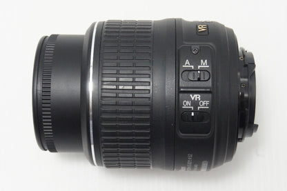 訳あり品 Nikon ニコン AF-S DX NIKKOR 18-55mm F3.5-5.6G VR APS-C ズームレンズ 260620aa