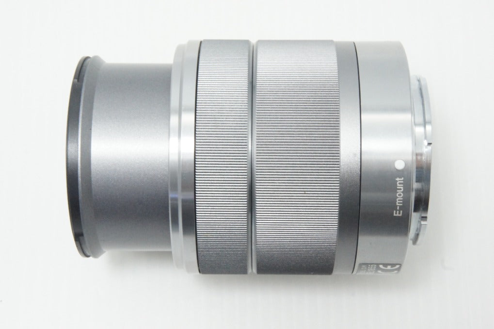 SONY ソニー E 18-55mm F3.5-5.6 OSS SEL1855 シルバー Eマウント APS-C ズームレンズ 260619q