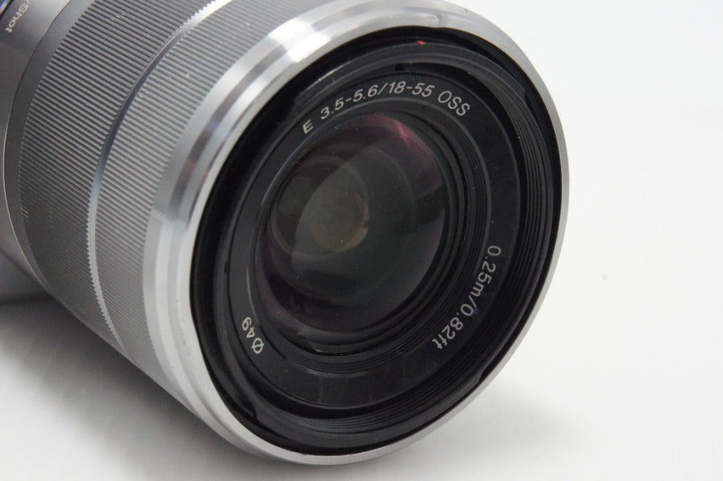 SONY ソニー NEX-3 ズームレンズキット (E 18-55mm OSS) ミラーレス一眼カメラ ホワイト 260620g
