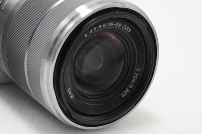 SONY ソニー NEX-3 ズームレンズキット (E 18-55mm OSS) ミラーレス一眼カメラ ホワイト 260620g