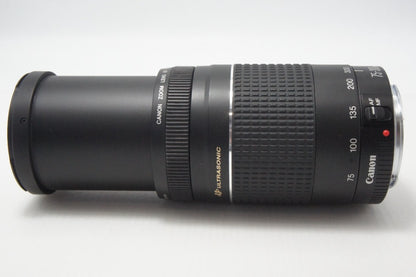 美品 Canon キヤノン EF 75-300mm F4-5.6 III USM フルサイズ ズームレンズ 260619ap