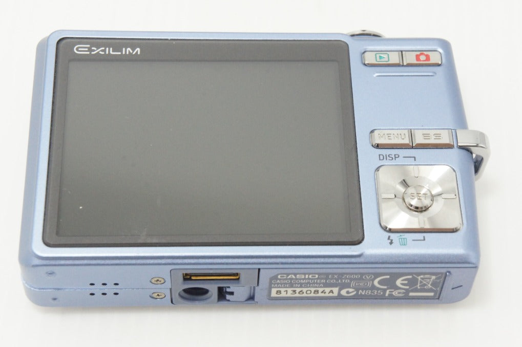 CASIO カシオ EXILIM EX-Z600 コンパクトデジタルカメラ ブルー 260618m