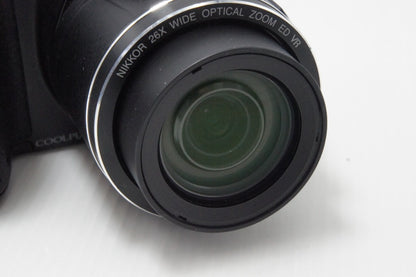 Nikon ニコン COOLPIX L810 コンパクトデジタルカメラ ブラック 260620b