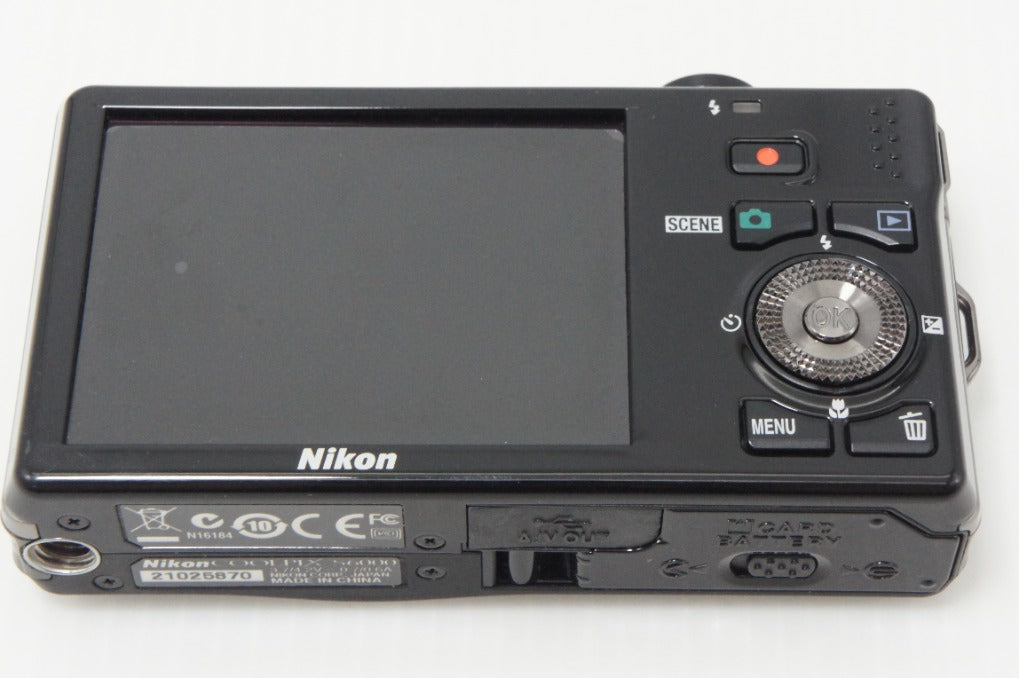 Nikon ニコン COOLPIX S6000 コンパクトデジタルカメラ ノーブルブラック 元箱付 260616aj