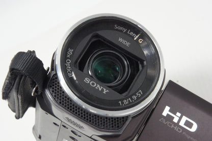 SONY ソニー デジタルビデオカメラ Handycam HDR-CX535 ブラウン 260620v
