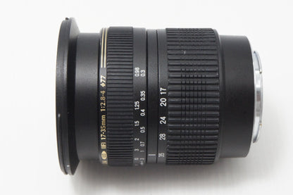 Good condition TAMRON SP AF 17-35mm F2.8-4 Di LD ASPHERICAL IF A05 SONY MINOLTA α-mount Zoom Lens with Hood 260619d