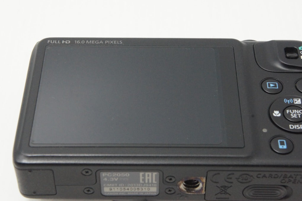 美品 Canon キヤノン PowerShot SX600 HS コンパクトデジタルカメラ ブラック 260624at