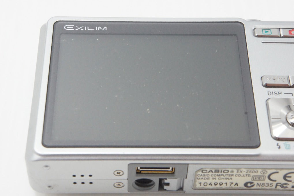 訳あり品 CASIO カシオ EXILIM EX-Z500 コンパクトデジタルカメラ シルバー 260623q