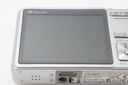訳あり品 CASIO カシオ EXILIM EX-Z500 コンパクトデジタルカメラ シルバー 260623q