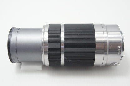 SONY ソニー E 55-210mm F4.5-6.3 OSS SEL55210 Eマウント APS-C ズームレンズ シルバー 260624bo【アルプスカメラ】