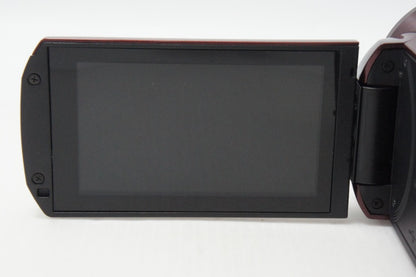 美品 Canon キヤノン iVIS HF M51 デジタルビデオカメラ レッド 260624az