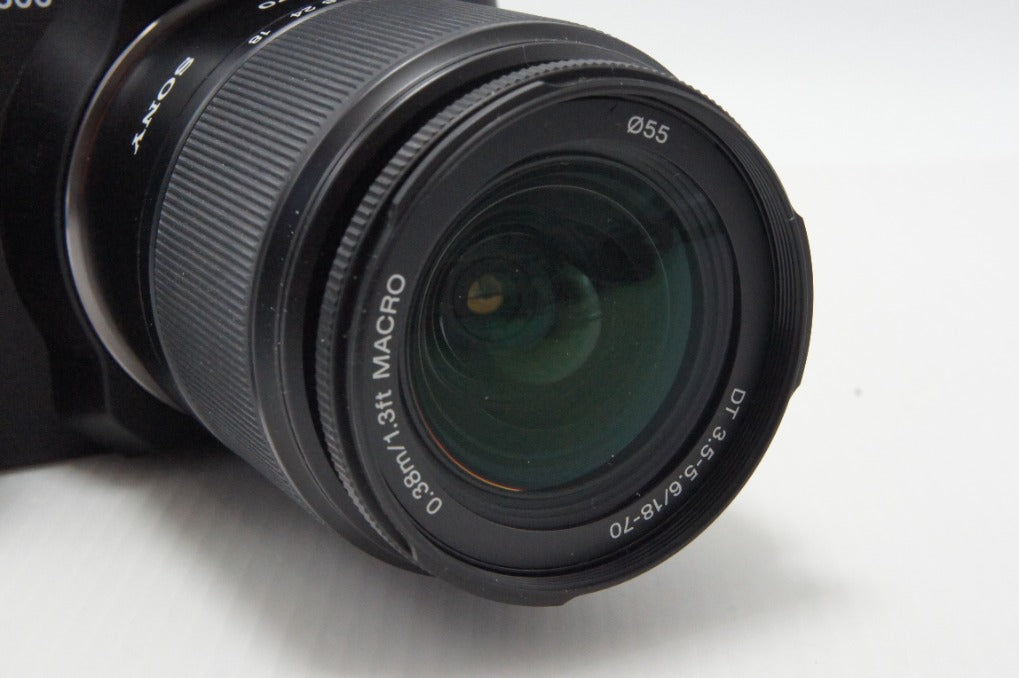 美品 SONY ソニー α300 ボディ + DT 18-70mm レンズキット デジタル一眼レフカメラ 260624n