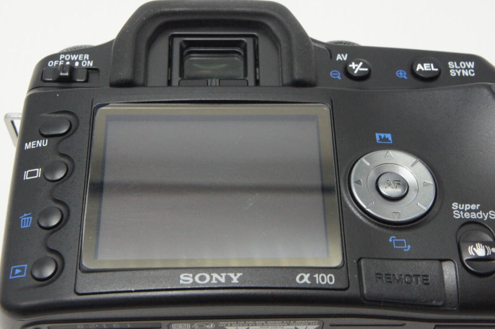 美品 SONY ソニー α100 DSLR-A100 ボディ デジタル一眼レフカメラ 260624t