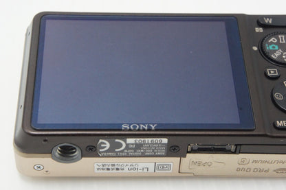 美品 SONY ソニー Cyber-shot DSC-WX1 コンパクトデジタルカメラ ゴールド 元箱付 260624d