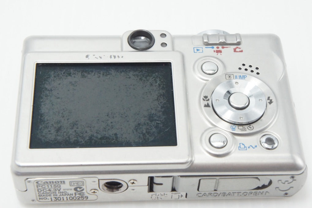 Canon キヤノン IXY DIGITAL 55 コンパクトデジタルカメラ シルバー 260624v