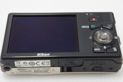 訳あり品 Nikon ニコン COOLPIX S6000 コンパクトデジタルカメラ シャンパンシルバー 260624m