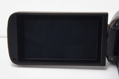 美品 Canon キヤノン iVIS HF R52 ハイビジョンデジタルビデオカメラ ブラウン 260626aa