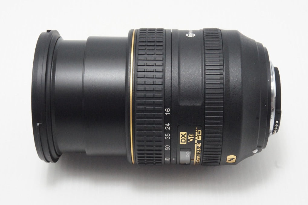 美品 Nikon ニコン AF-S DX NIKKOR 16-80mm F2.8-4E ED VR APS-C ズームレンズ フード付 260616g
