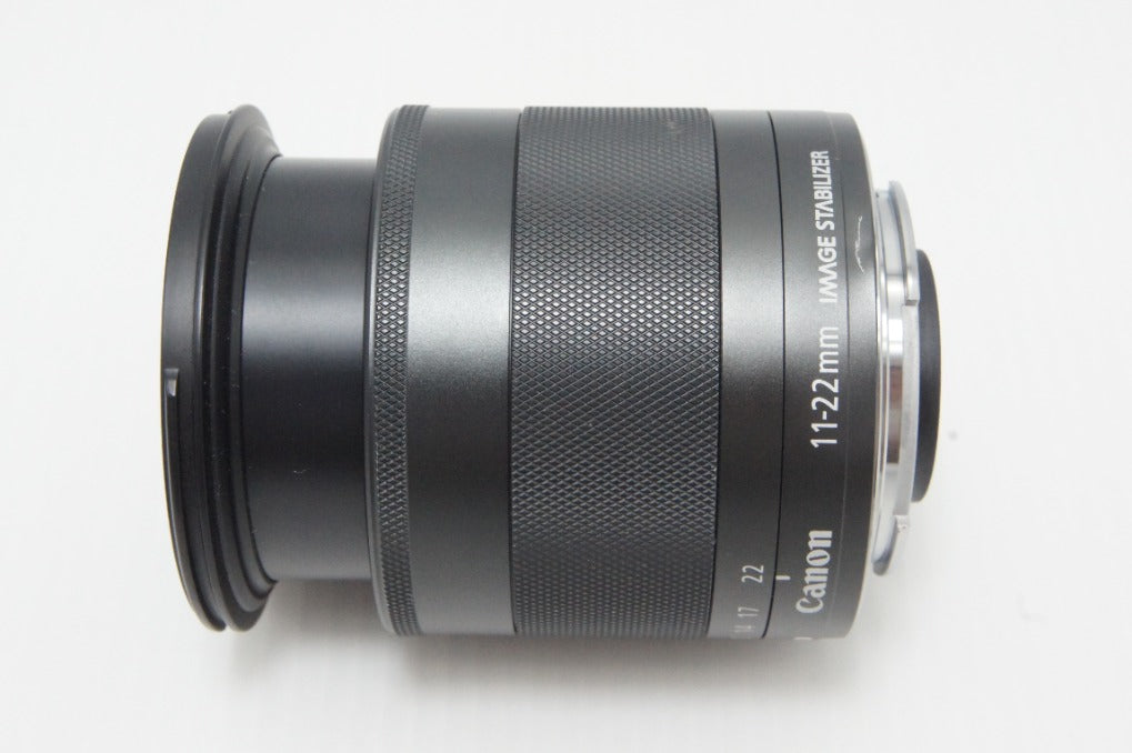 Canon キヤノン EF-M 11-22mm F4-5.6 IS STM EF-Mマウント ズームレンズ ブラック 260616u