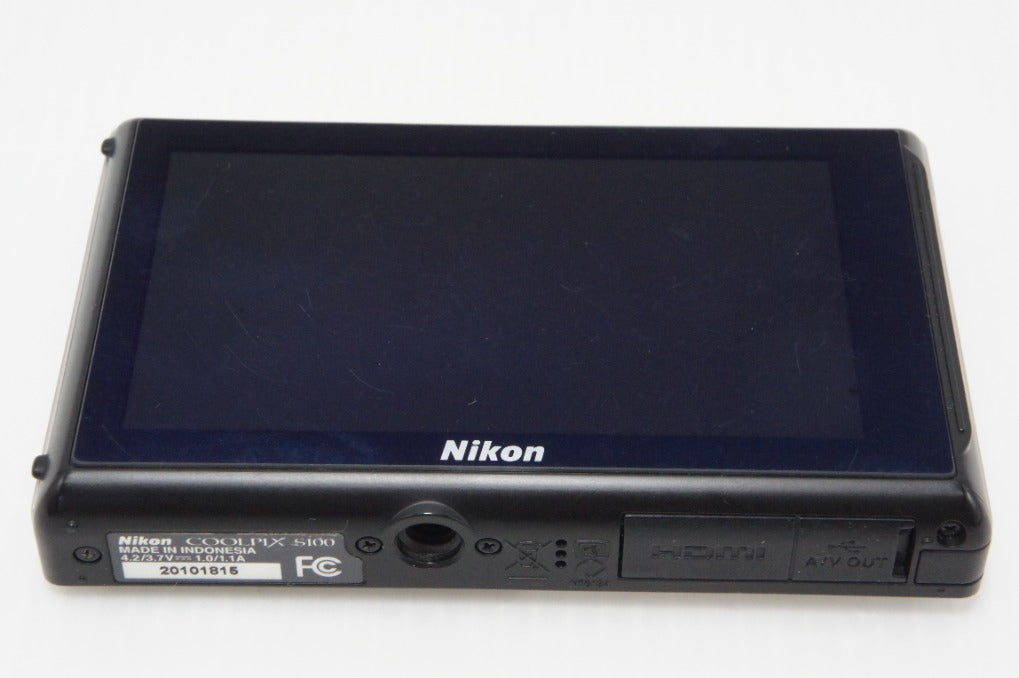 良品 Nikon ニコン COOLPIX S100 コンパクトデジタルカメラ シルバー 260616b
