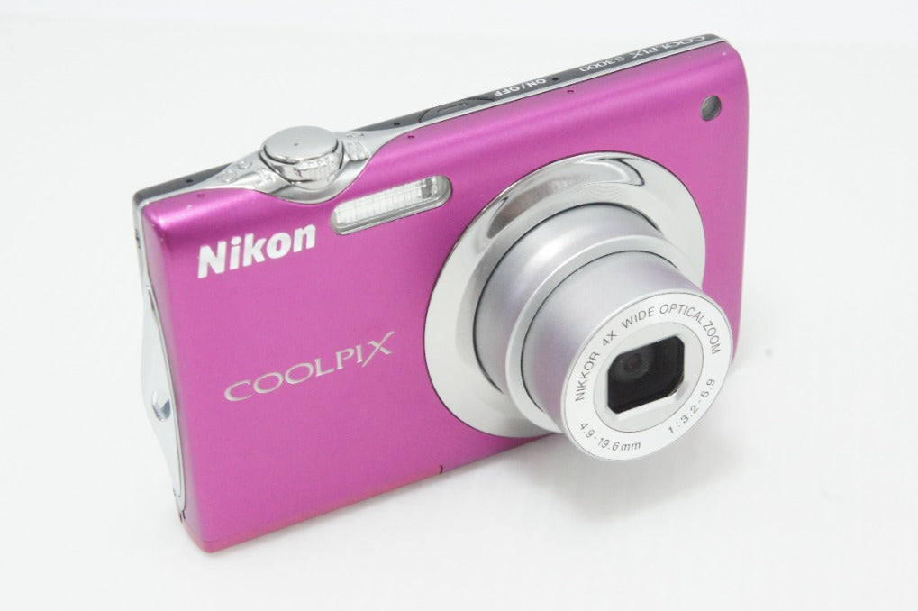 良品 Nikon ニコン COOLPIX S3000 コンパクトデジタルカメラ ビビッドピンク 260616at
