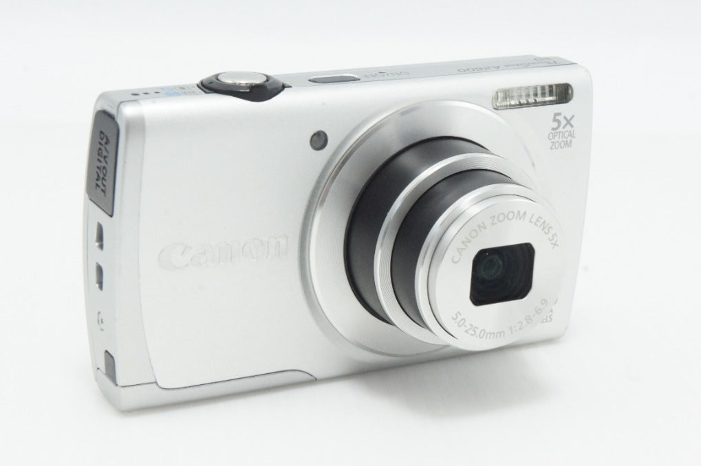 良品 Canon キヤノン PowerShot A2600 コンパクトデジタルカメラ シルバー 260616al