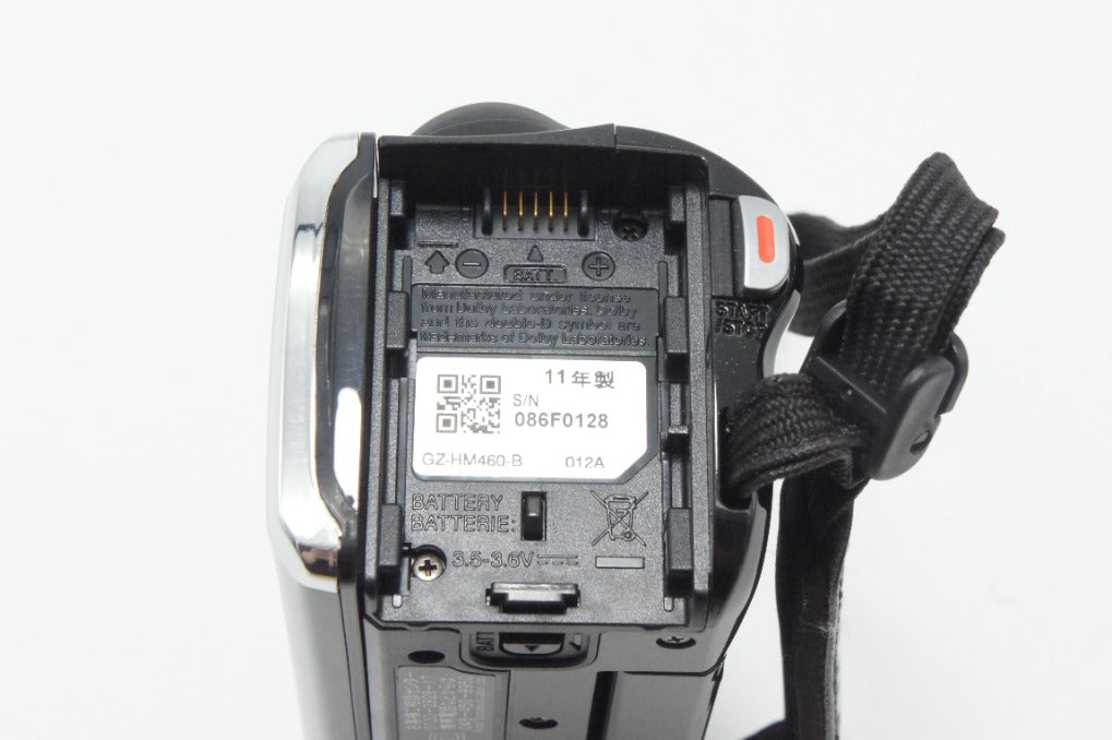 美品 JVC ケンウッド Everio GZ-HM460 デジタルビデオカメラ ブラック