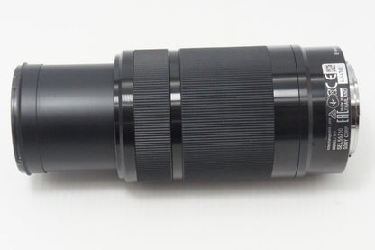 美品 SONY ソニー E 55-210mm F4.5-6.3 OSS SEL55210 Eマウント APS-C ズームレンズ ブラック フード付 260616z