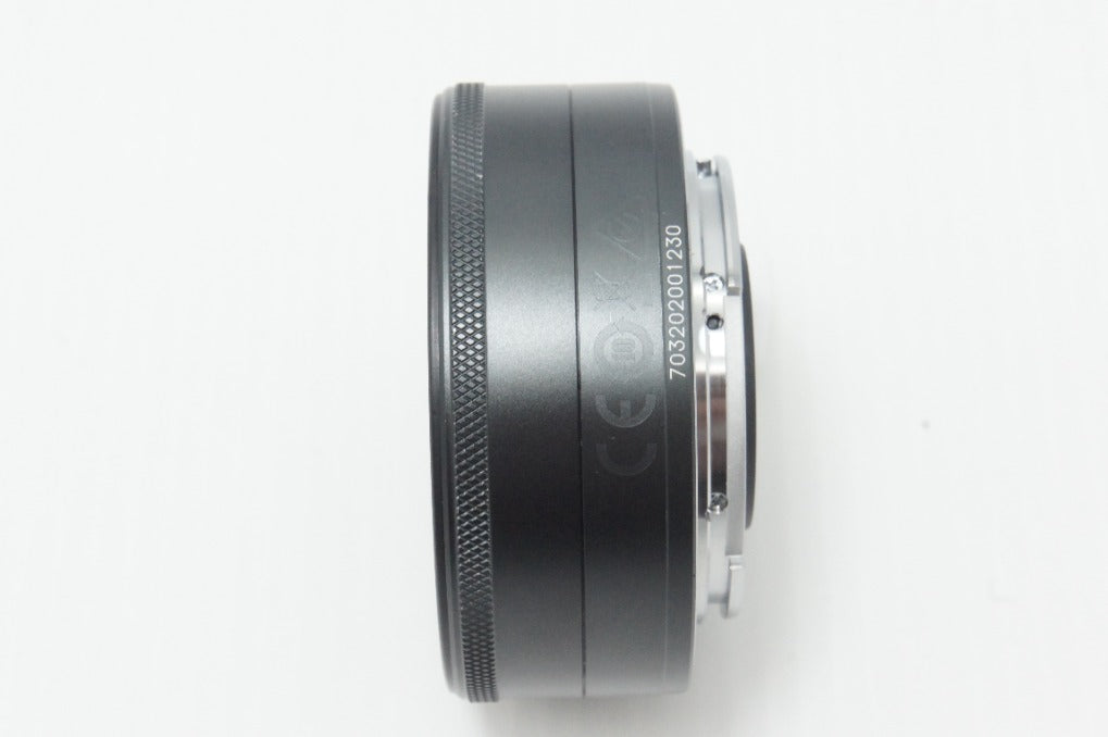良品 Canon キヤノン EF-M 22mm F2 STM APS-C EF-Mマウント ブラック 単焦点レンズ 260616x