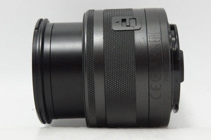 Canon キヤノン EF-M 15-45mm F3.5-6.3 IS STM EF-Mマウント ズームレンズ ブラック 260616v