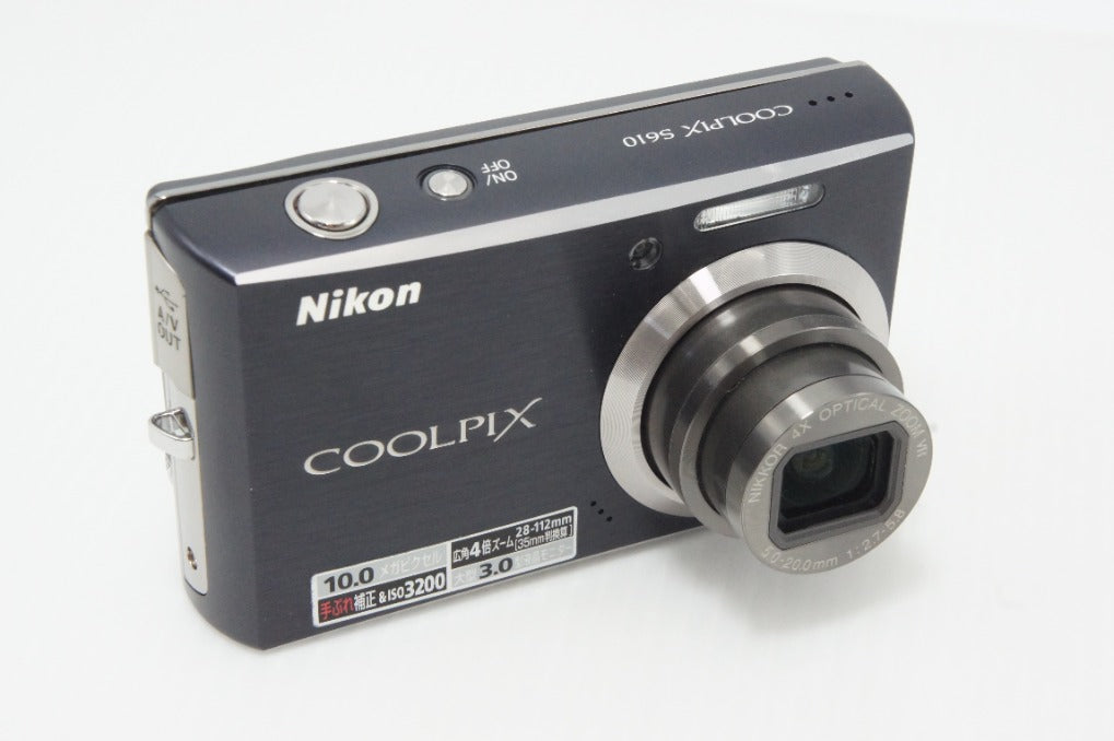 Nikon ニコン COOLPIX S610 コンパクトデジタルカメラ オーシャンブラック 元箱付 260618h